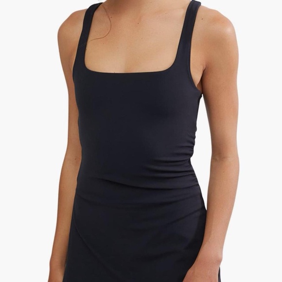 Free People FP Movement Never Better Black Athletic Dress - Picture 4 of 8